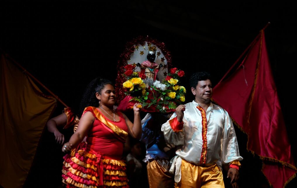 La comunidad rinde homenaje a San Baltazar, su santo patrono. Foto: Gentileza