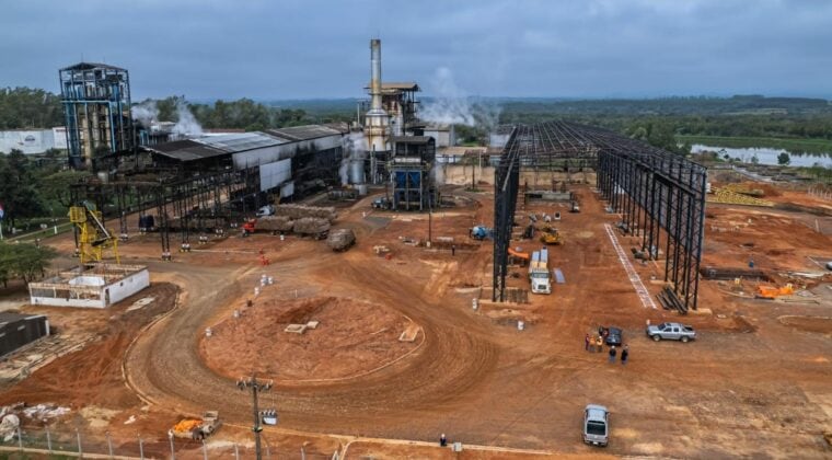 La obra de Troche debía estar operativa en el 2023, pero terminó paralizada debido a una “sobrefacturación gigantesca” registrada durante el gobierno de Mario Abdo Benítez. Foto: Gentileza