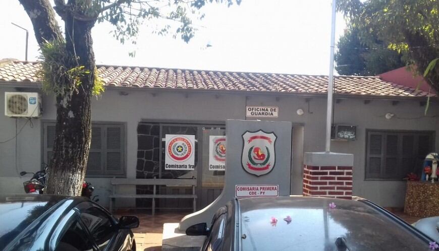 En el microcentro de Ciudad del Este, jurisdicción de la Comisaría 1a, se produjo un asalto a mano armada a dos empleados de una firma comercial, después de realizar el cobro a otro local comercial. Foto: Archivo