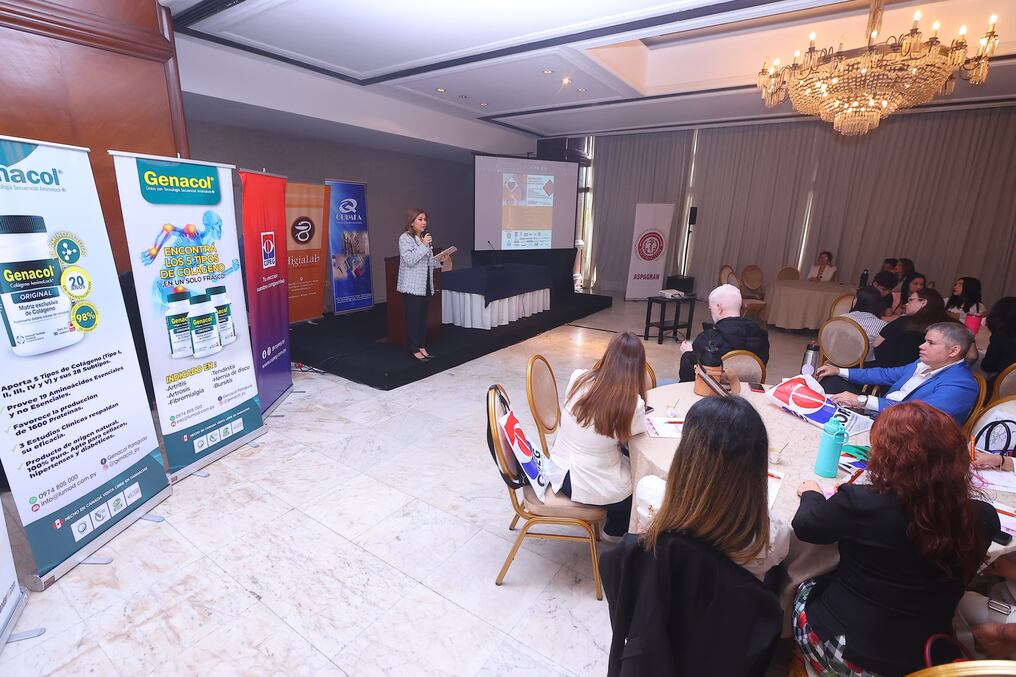 La 18.ª edición de las Jornadas Internacionales de Nutrición se llevó a cabo este sábado 10 de mayo, congregando a referentes del sector. Foto: Matias Amarilla