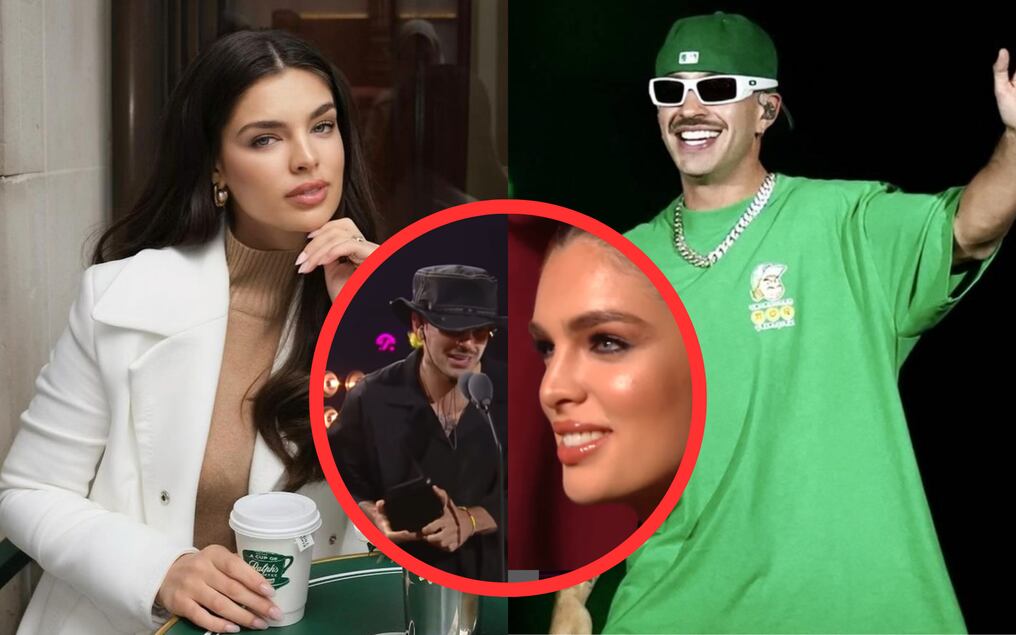 Internautas afirman que Nadia Ferreira regaló seductora mirada al cantante Feid en los premios Latin AMAs 2024. Foto: Gentileza