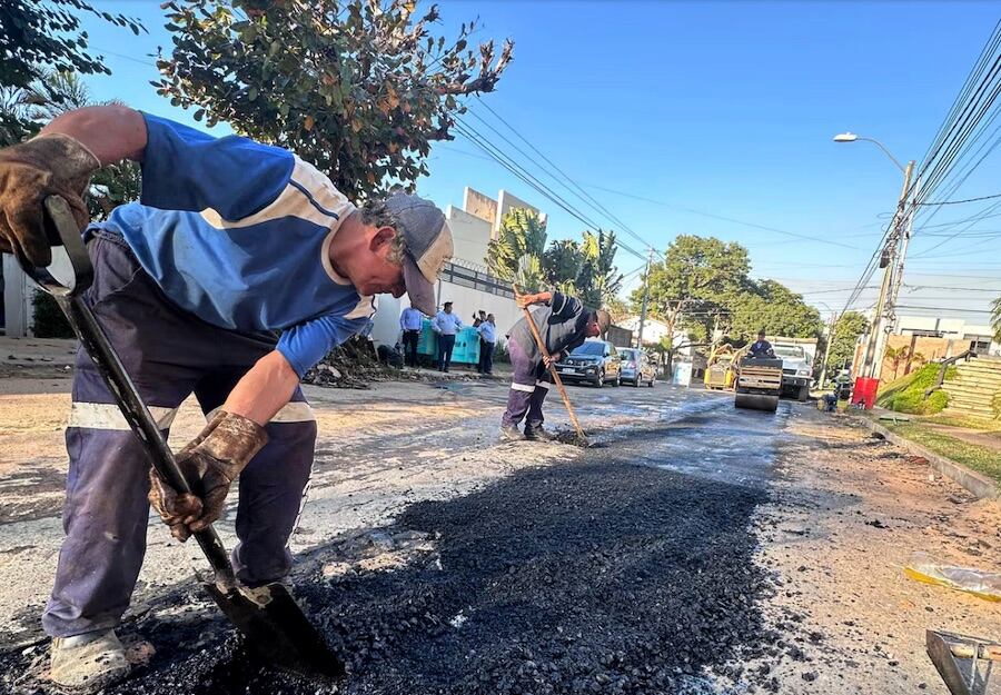 Con el nuevo enfoque, la Essap ejecuta directamente estas obras, optimizando los plazos y asegurando una mayor calidad en el servicio brindado a la ciudadanía.FOTO: GENTILEZA
