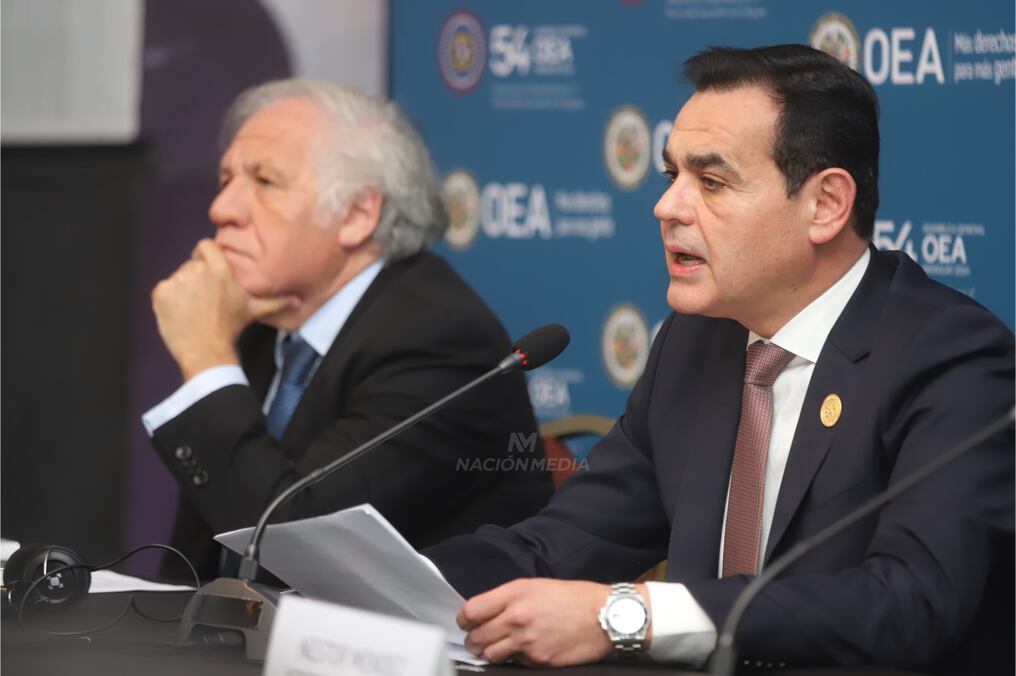 El ministro Rubén Ramírez habló de la importancia del combate conjunto al crimen organizado. Foto: Roberto Zarza