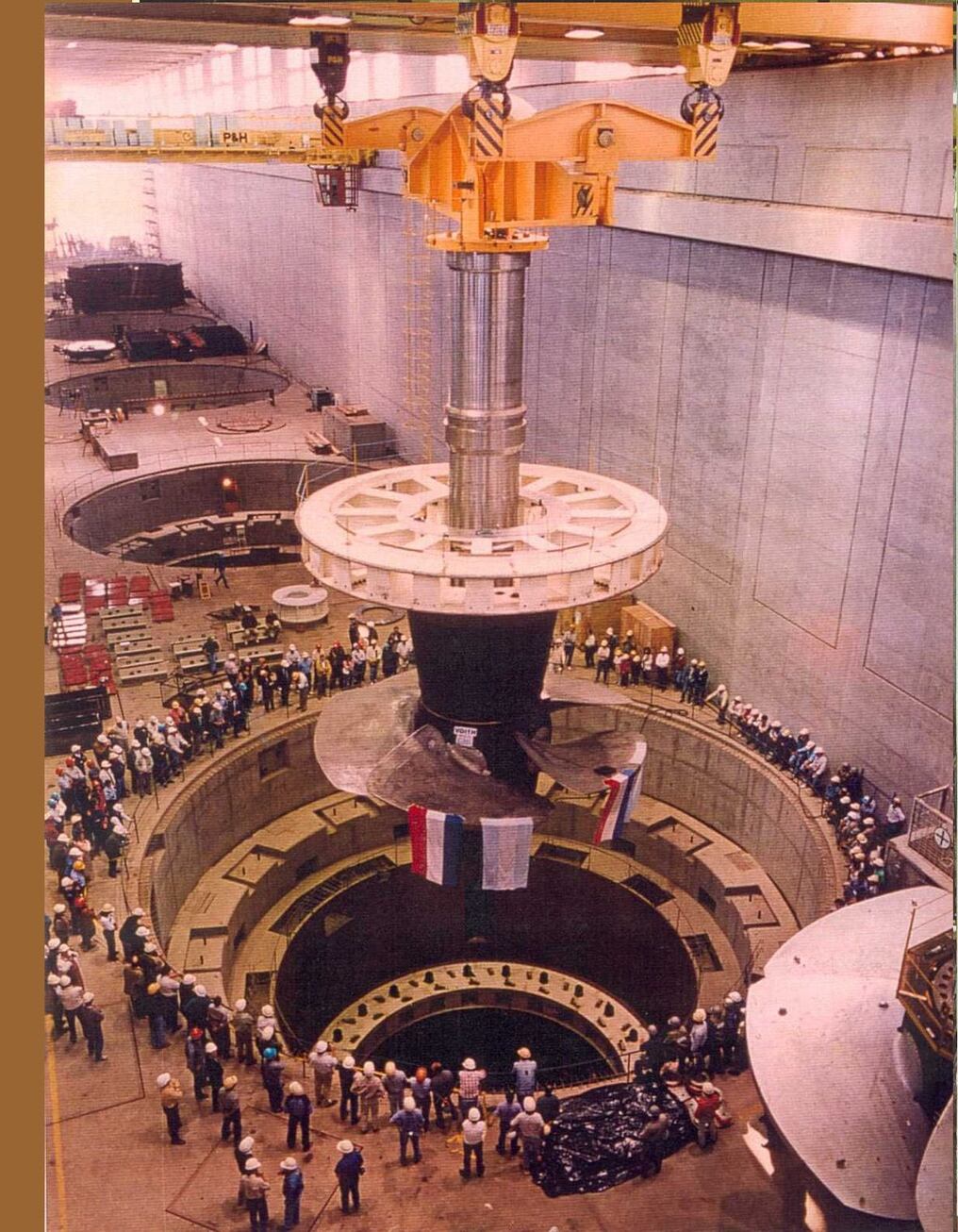 Las obras de la Central Hidroeléctrica Yacyretá habían comenzado el 3 de diciembre de 1983. Foto: Gentileza