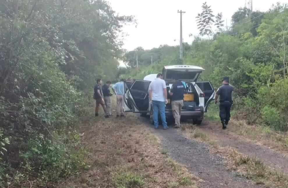 La señora Angelina Schramm se suma como detenida al abogado Alfredo Rodríguez, quien es sindicado como uno de los hombres que organizo la reunión donde el empresario yerbatero habría sido emboscado. Foto: Gentileza