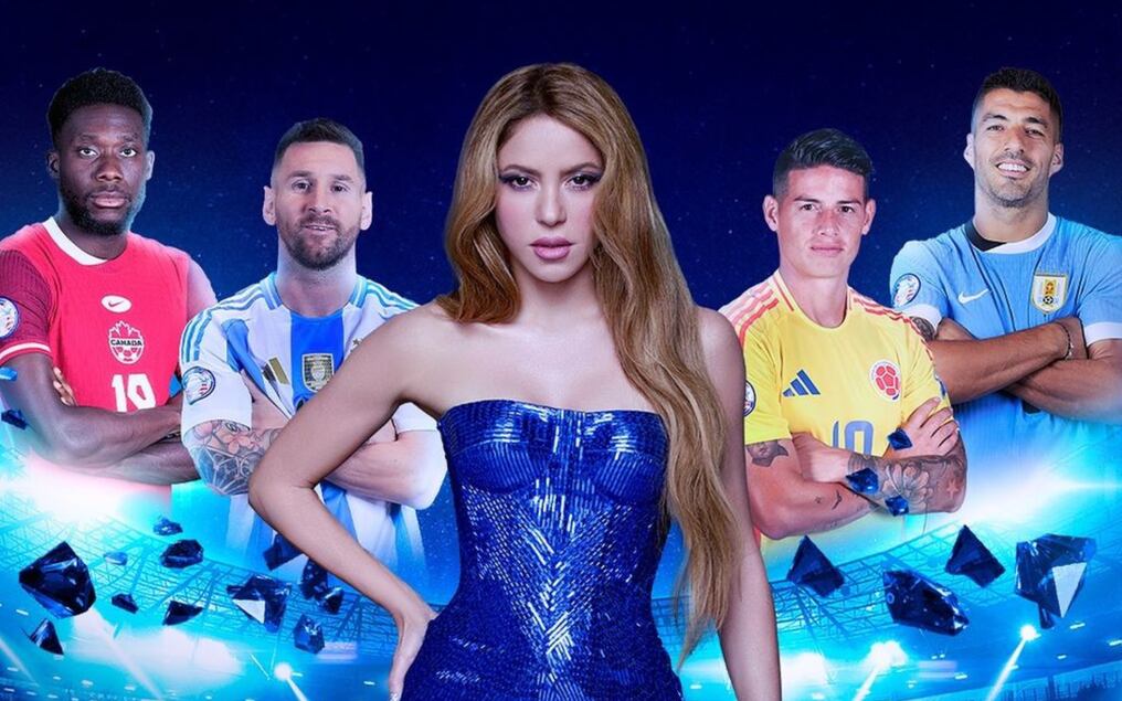 Shakira será el gran cierre de la Copa América-USA 2024. Foto: Gentileza