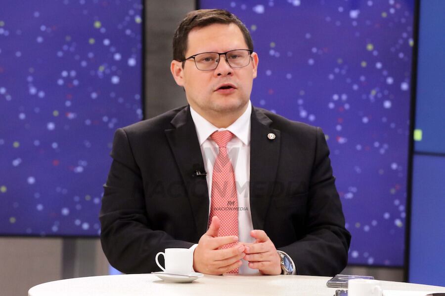Óscar Orué, titular de la Dirección Nacional de Ingresos Tributarios (DNIT). Foto: Néstor Soto