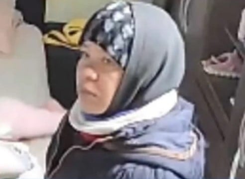 Las cámaras de seguridad de la vivienda captaron el rostro de la mujer que presentó documentación falsa para entrar a trabajar como niñera, pero terminó robando joyas a sus patrones. Foto: captura de imagen