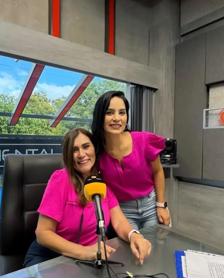 María Teresa López junto a Ruth Tuaso. Foto: Instagram - @mariateresalopezalmeida