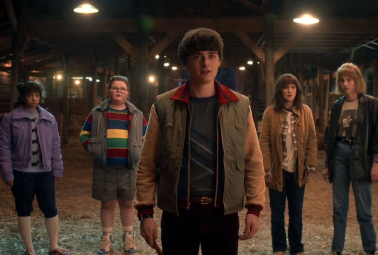 Fotograma de la quinta temporada de “Stranger Things”.