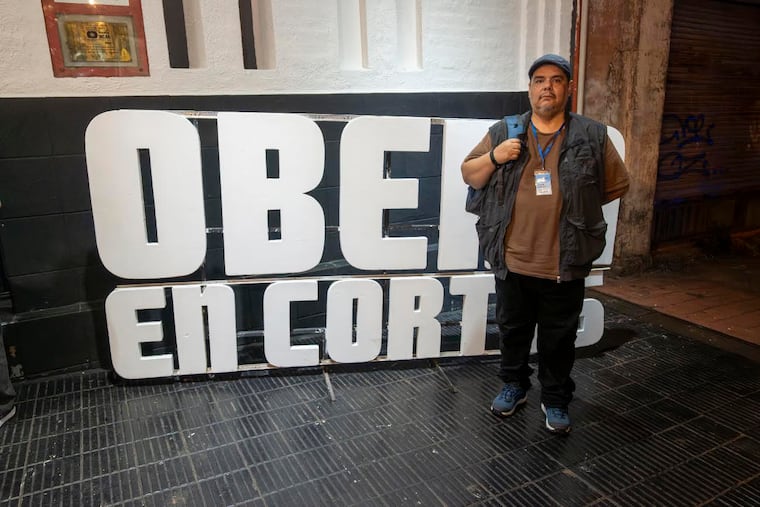 Hugo Giménez, cineasta paraguayo. Foto: Gentileza