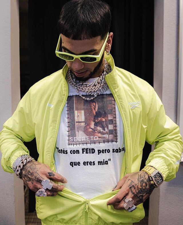 Anuel AA sigue mandando indirectas a Karol G, quien fue su pareja hasta 2021. Foto: @hoydia