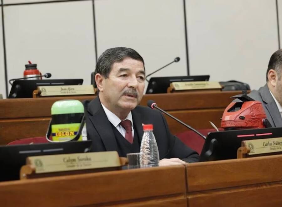 El senador Carlos Núñez Agüero indicó que considera prudente que no se trate aún mañana en la extraordinaria, y que se gire a comisiones, para que sea analizado primeramente por ellos hasta que saquen un dictamen. Foto: Gentileza