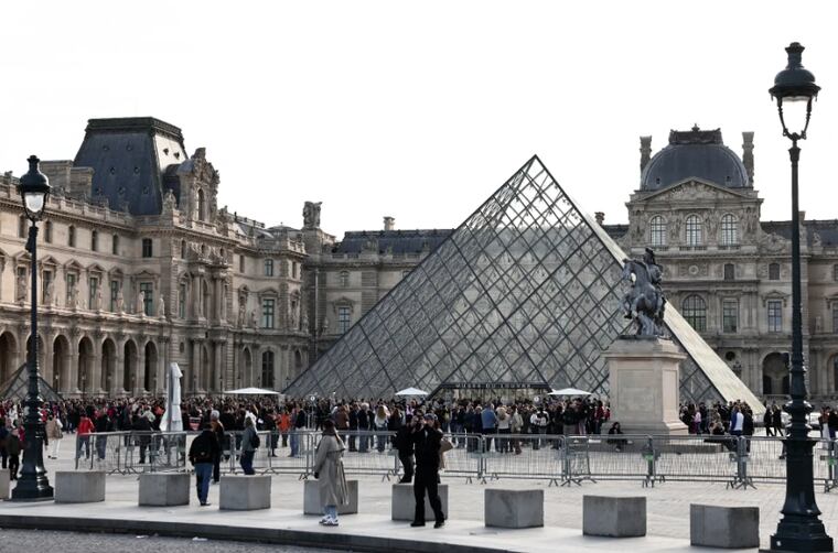 El museo del Louvre. Foto: AFP