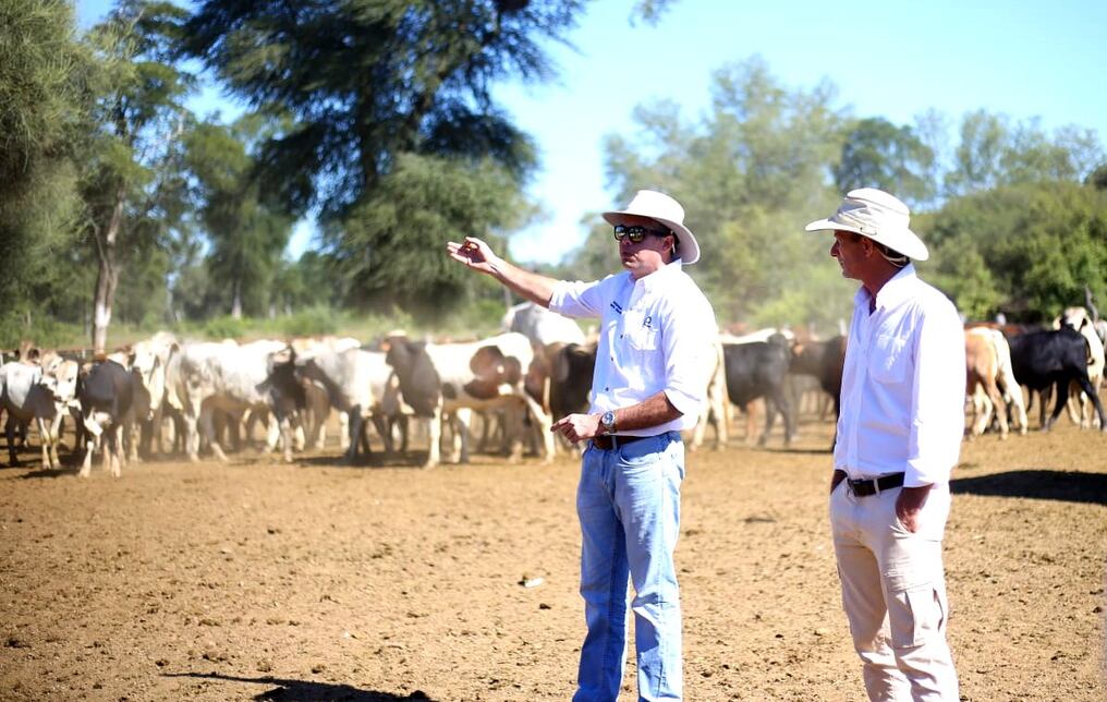 La Regional Central Chaco de la Asociación Rural del Paraguay (ARP), llevó a cabo una jornada de campo en la que mostraron ejemplos exitosos en distintos tipos de pastura. Foto: Gentileza