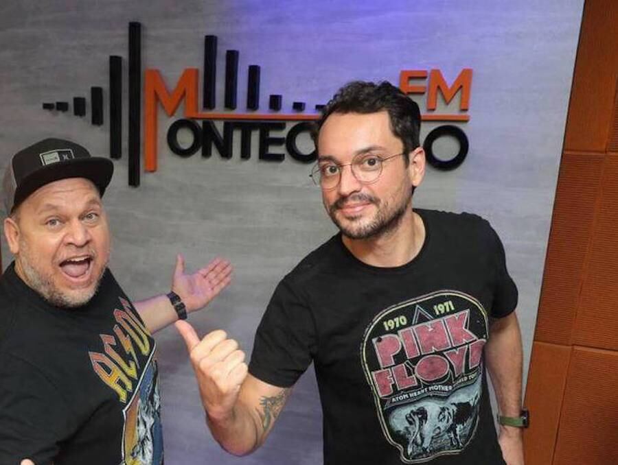 Mazizo Torres y Carlos Turrini conducen el programa radial “Animales” por Montecarlo FM. Foto: Archivo