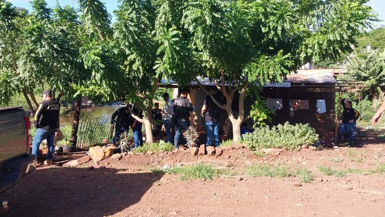 El procedimiento se llevó a cabo ayer. Foto: PN.