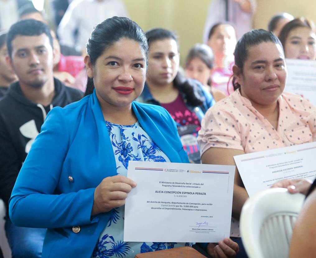 En 10 años, el programa de Gobierno Tenonderã ya auxilió directamente a unas 80.000 personas, promoviendo así la inclusión socioeconómica. Foto: Gentileza