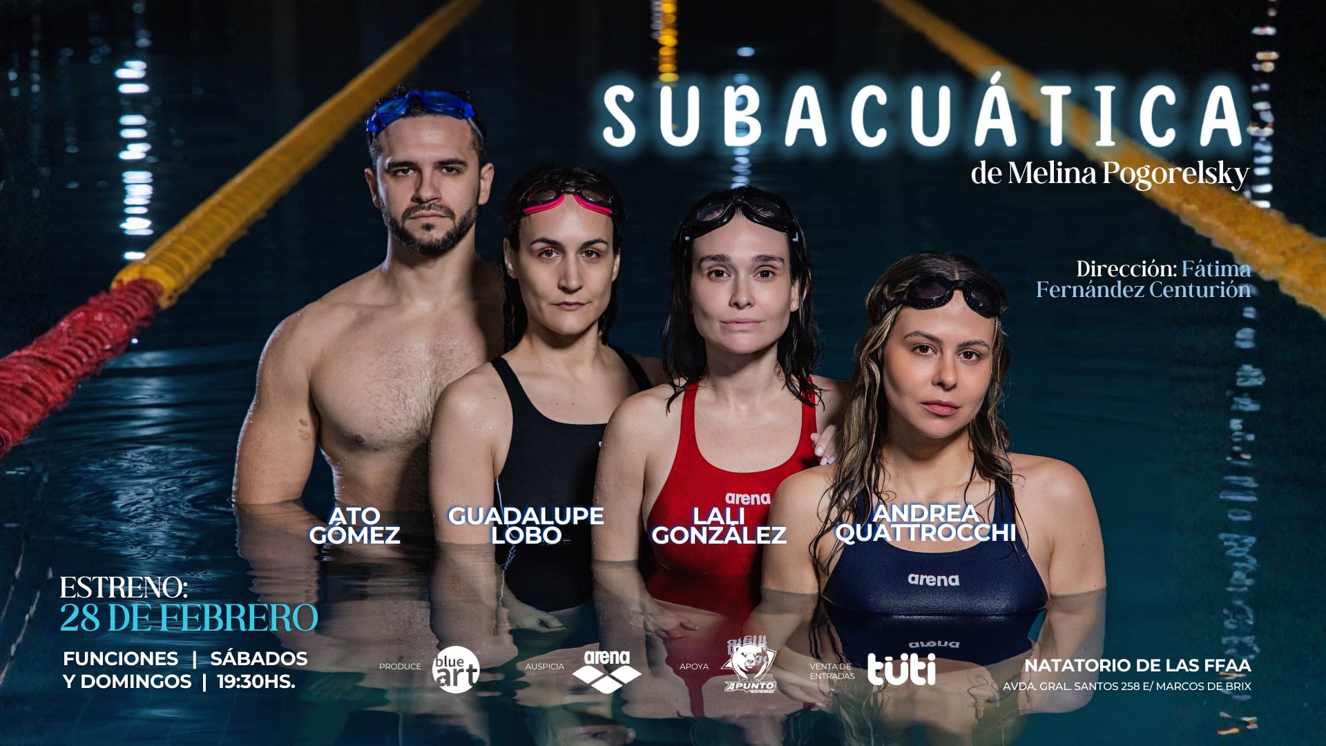 La Nación / Subacuática, la experiencia teatral inmersiva, llega a Paraguay