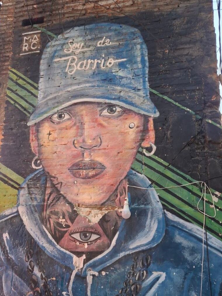 Punta Karapã está repleta de murales. Foto: instagram: @mentu_py