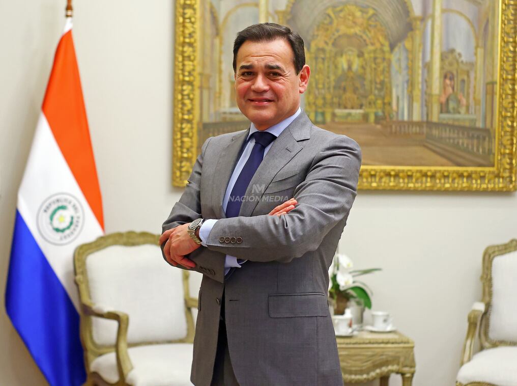 El ministro de Relaciones Exteriores, Rubén Ramírez Lezcano, habló de la política comercial e inversionista del Gobierno. Foto: Matías Amarilla