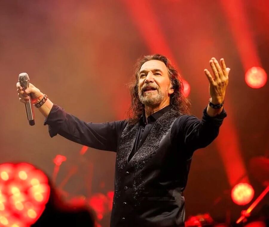 Marco Antonio Solís presentará hoy lo mejor de su música en el Jockey.FOTO: GENTILEZA
