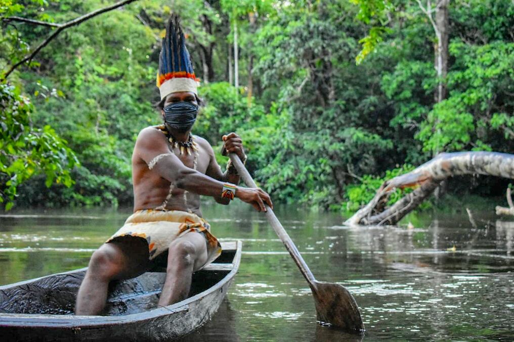 Los pueblos que viven en aislamiento voluntario residen en los bosques remotos ricos en recursos naturales en Bolivia, Brasil, Paraguay, Colombia, Ecuador, India, Indonesia, Papúa Nueva Guinea, Perú y Venezuela. Foto: AFP