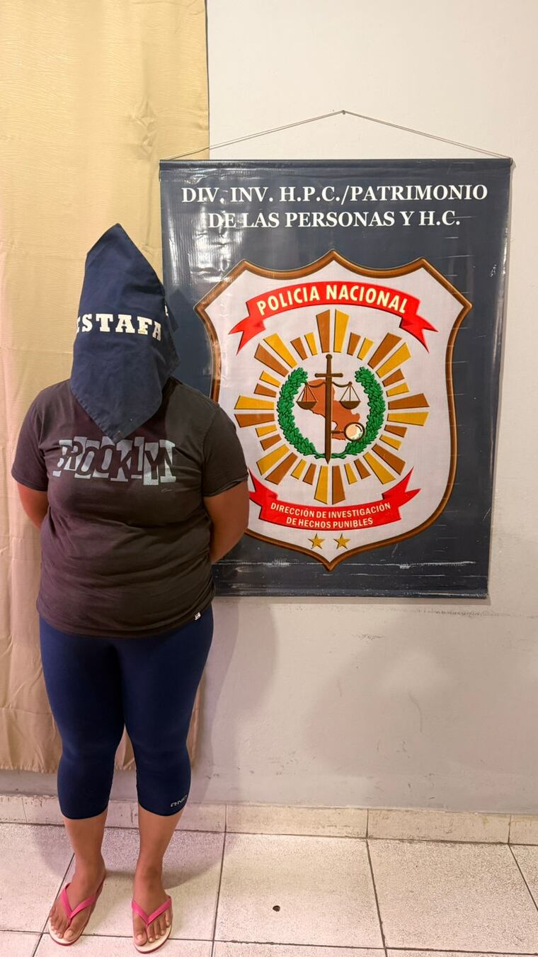 La mujer fue detenida.