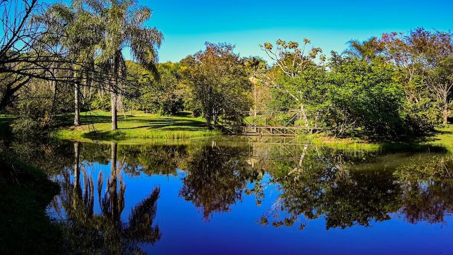 El Parque Ecolgico ofrece sus espacios para acampar en un entorno natural imponente. Foto: Gentileza