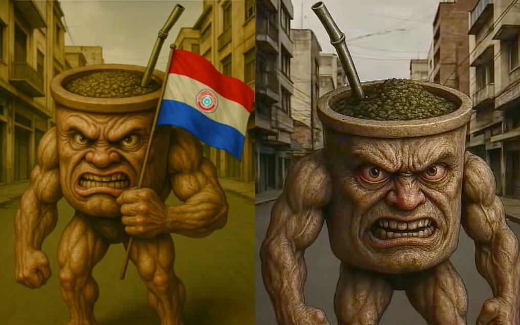 Paraguay ya cuenta con un “brainrot" llamado Tererín Tereré. Foto: Gentileza