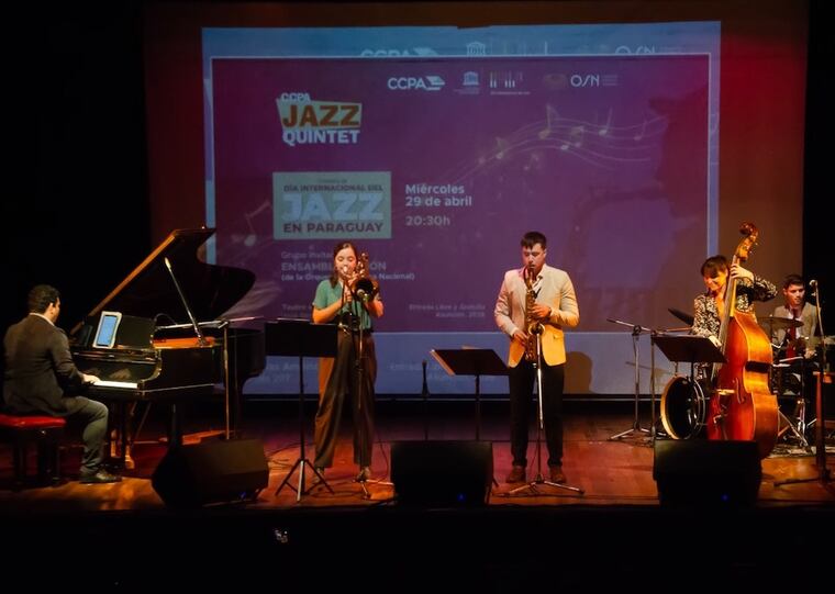 El CCPA Jazz Quintet. Foto: Gentileza