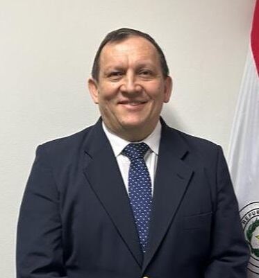 Gral. Osvaldo Almirón Riveros, ministro presidente de la Agencia Espacial del Paraguay. Foto. Gentileza