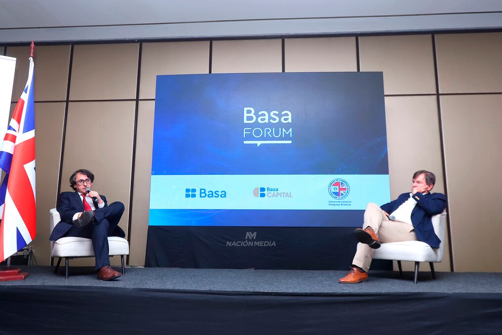 La economía global está atravesando un nivel de incertidumbre histórico, mencionó Wildo González en Basa Forum.Foto: Matías Amarilla