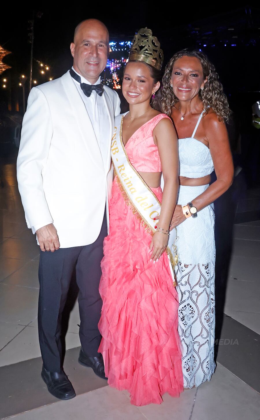 José Aponte y Andrea Monti, los orgullosos papás de Sofía