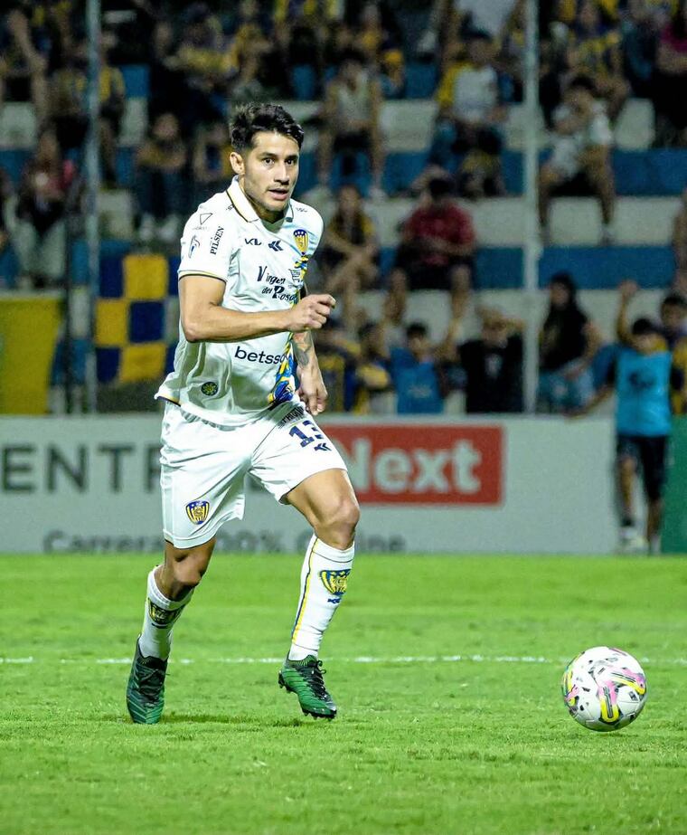 El futbolista, Iván Torres.