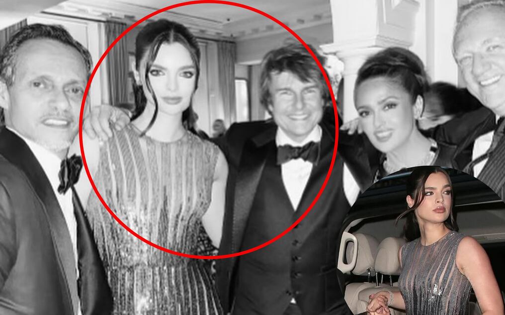 Nadia Ferreira se codeó con Tom Cruise, Salma Hayek, entre otras celebridades en el cumpleaños de Victoria Beckham. Foto: Gentileza