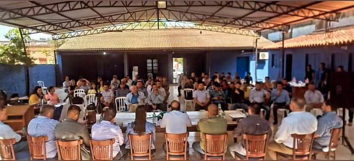 El titular del PLRA Hugo Fleitas afirmó que mediante el diálogo los azules deberán buscar el consenso y la unidad en la gran mayoría de los distritos. Foto: Gentileza