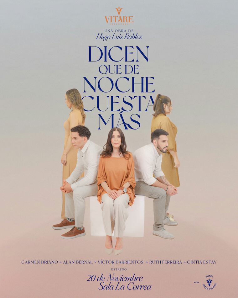 Póster de “Dicen que de noche cuesta más”.