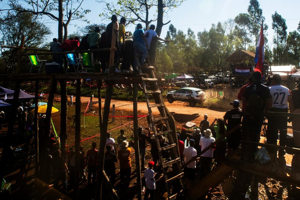 El WRC ueno Rally del Paraguay 2025 en el departamento de Itapúa. Foto: @OfficialWRC