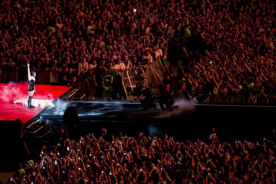 Este domingo reportaron que frustraron un ataque con bomba durante el megaconcierto de la cantante Lady Gaga el sábado en Rio de Janeiro. Foto: AFP