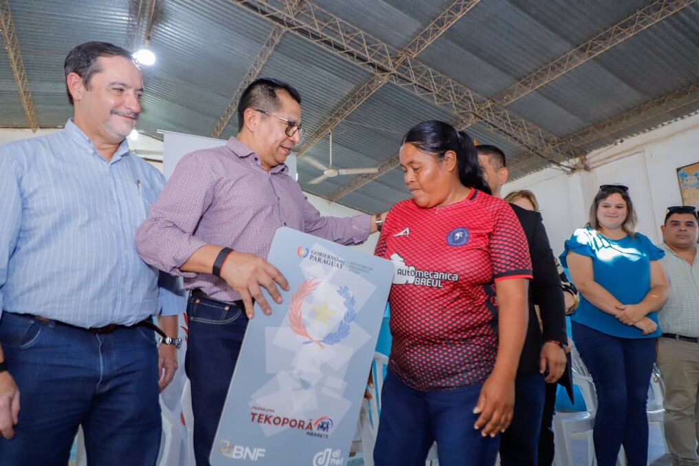 El programa Tekoporã llega a 186.000 familias de todo el país. Foto: Gentileza