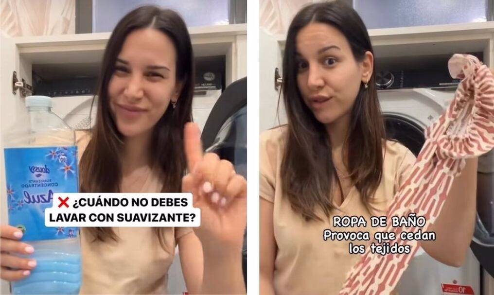 Ana Madrid es una influencer de TikTok conocida por sus tips de limpieza y decoración. Foto: @byanamadrid