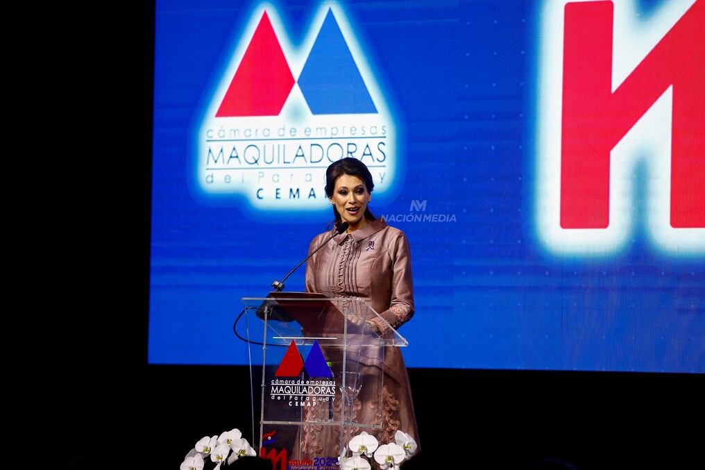 Carina Daher, presidenta de la Cámara de Empresas Maquiladoras de Paraguay (CEMAP). Foto: Emilio Bazán