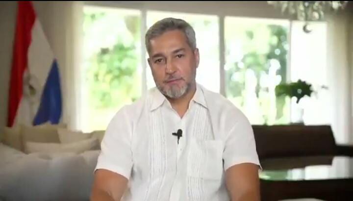 El líder del movimiento Fuerza Republicana, Mario Abdo Benítez, dijo sentirse indignado y arremetió contra el Ministerio Público calificándolo como una institución sometida. Foto: Captura de pantalla