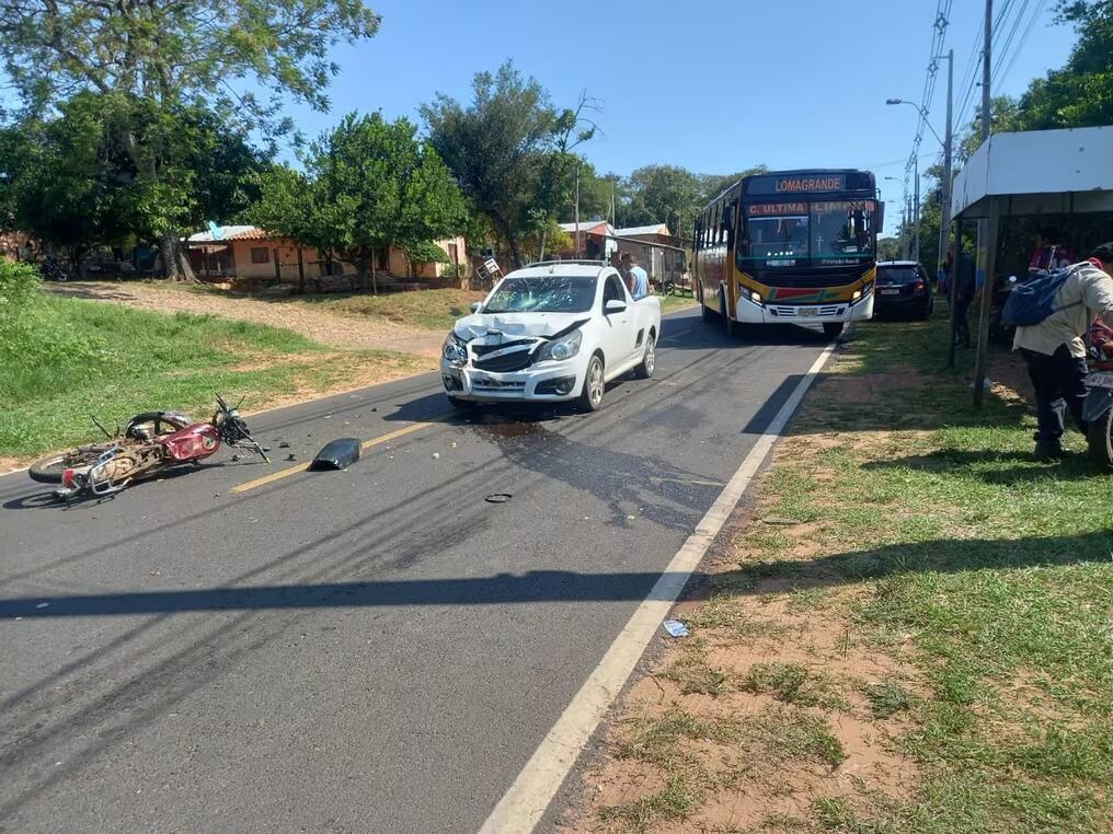 Los accidentes en rutas aumentaron durante la Semana Santa, según el reporte policial. Foto: Gentileza