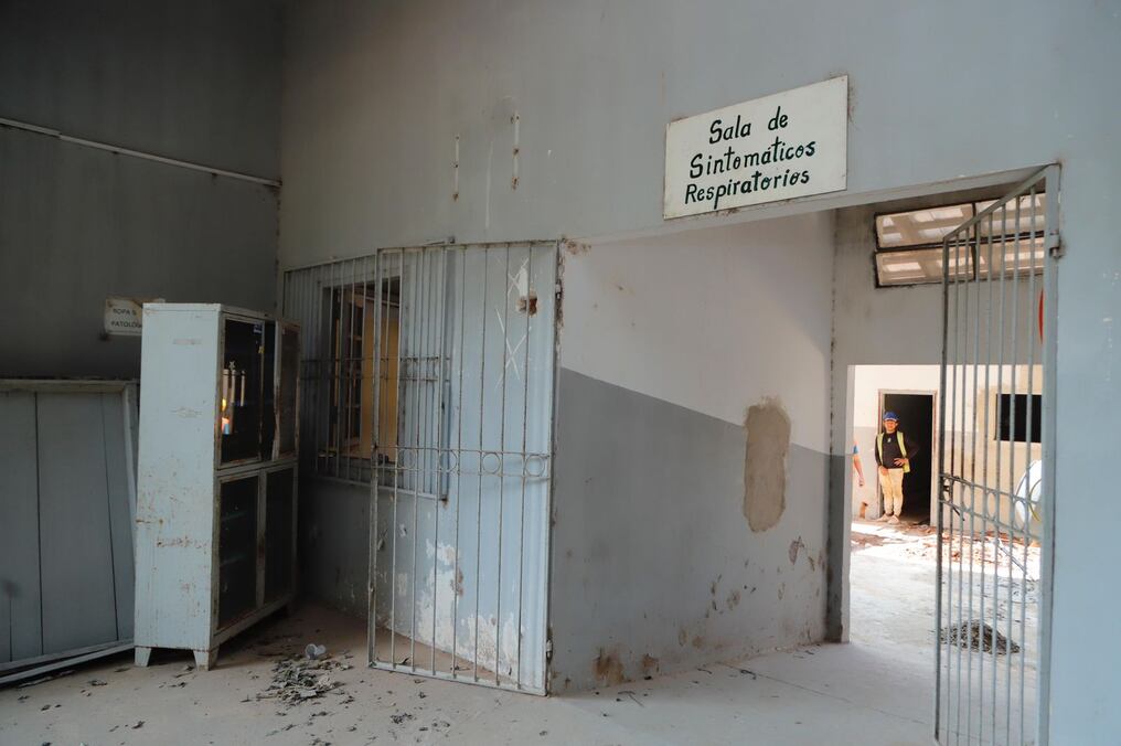Parte de la infraestructura del Hospital Neuropsiquiátrico Foto: Gentileza 