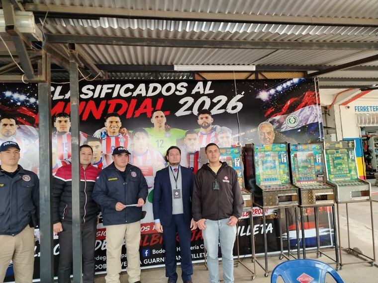 Golpe al juego ilegal: incautan 42 tragamonedas y detienen a un hombre