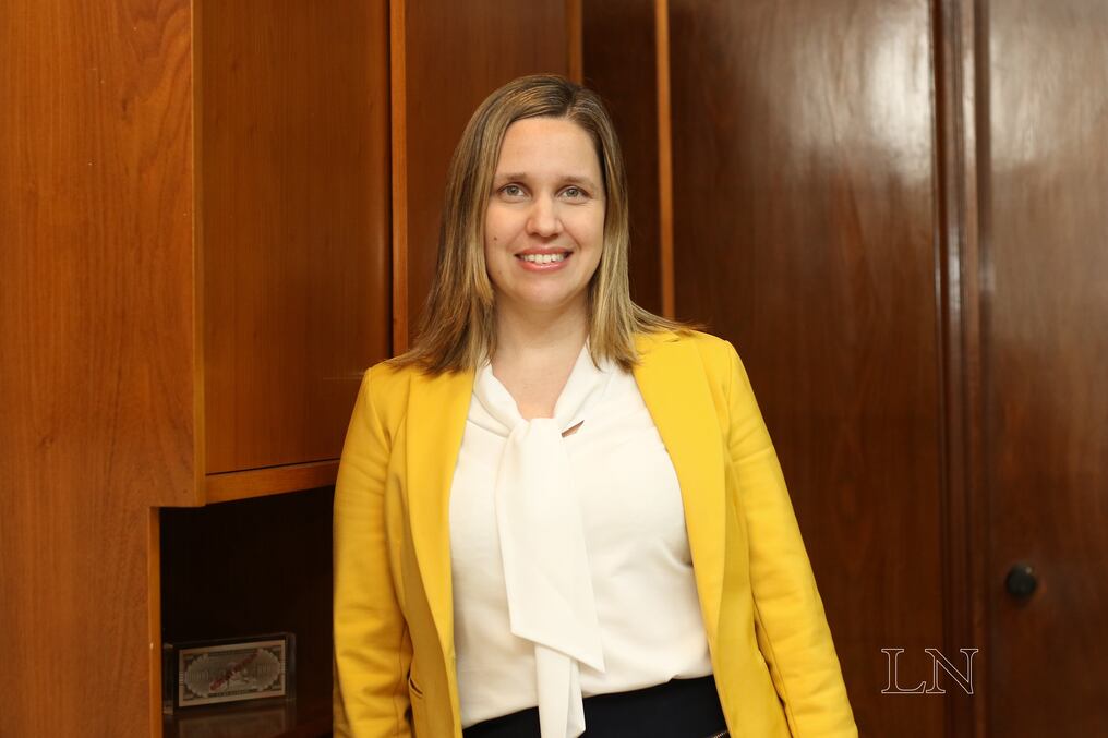 Liana Caballero, miembro del directorio del Banco Central del Paraguay (BCP). Foto: Archivo  