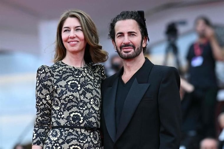 Sofia Coppola y Marc Jacobs, en el Festival de Cine de Venecia. Foto: AFP