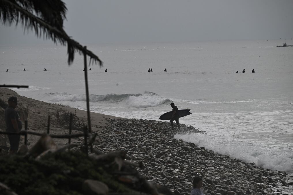 El informe divulgado por la Organización Meteorológica Mundial revela que los mares han subido unos 15 centímetros los últimos 30 años en algunas partes del Pacífico. Foto: AFP